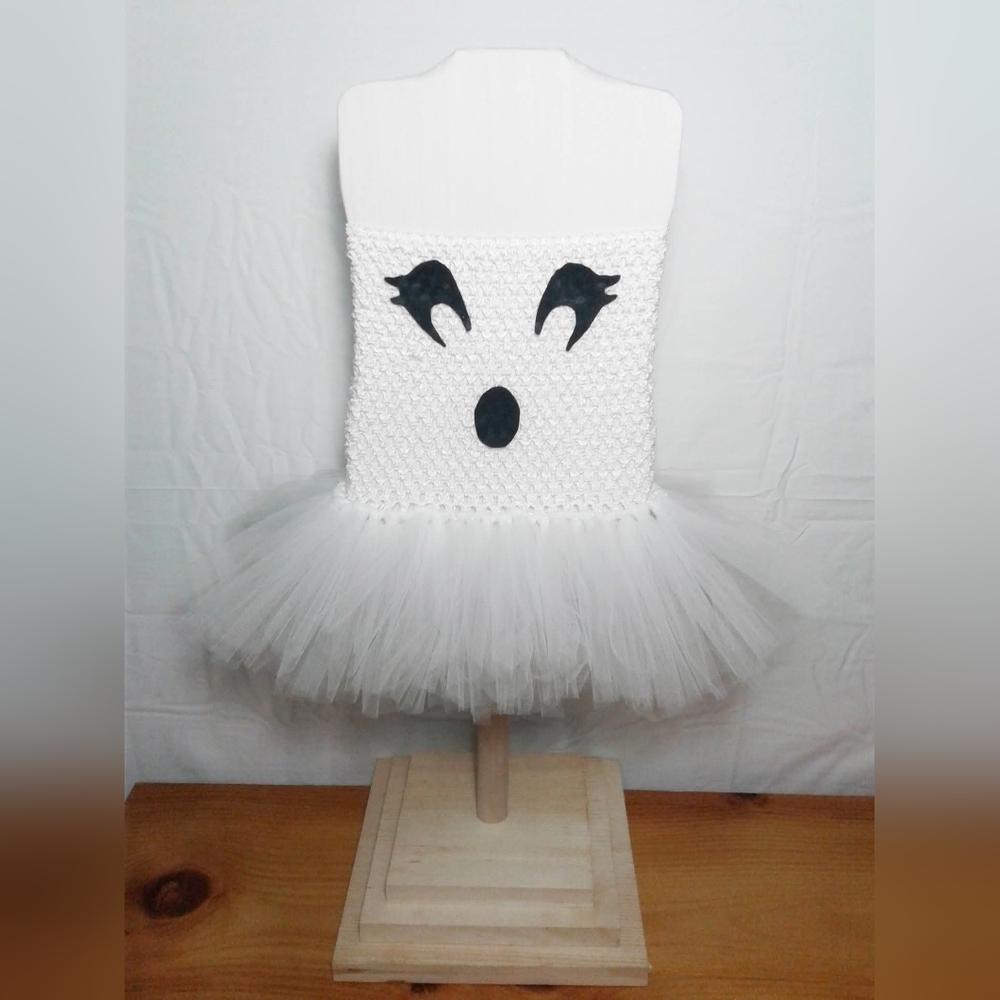 Charming White Tutu Dress Handmade